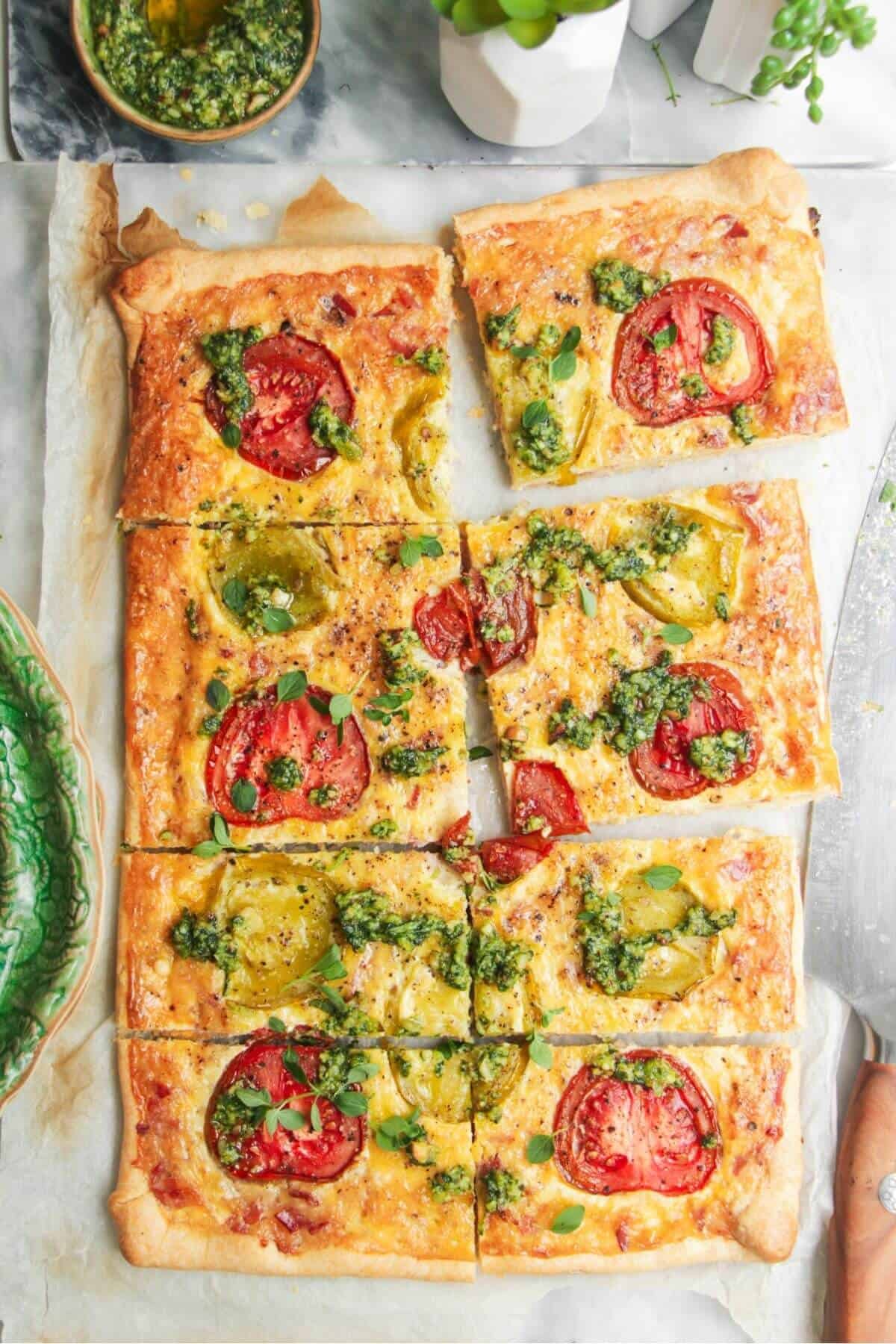 Easy Bacon and Egg Picnic Slice
