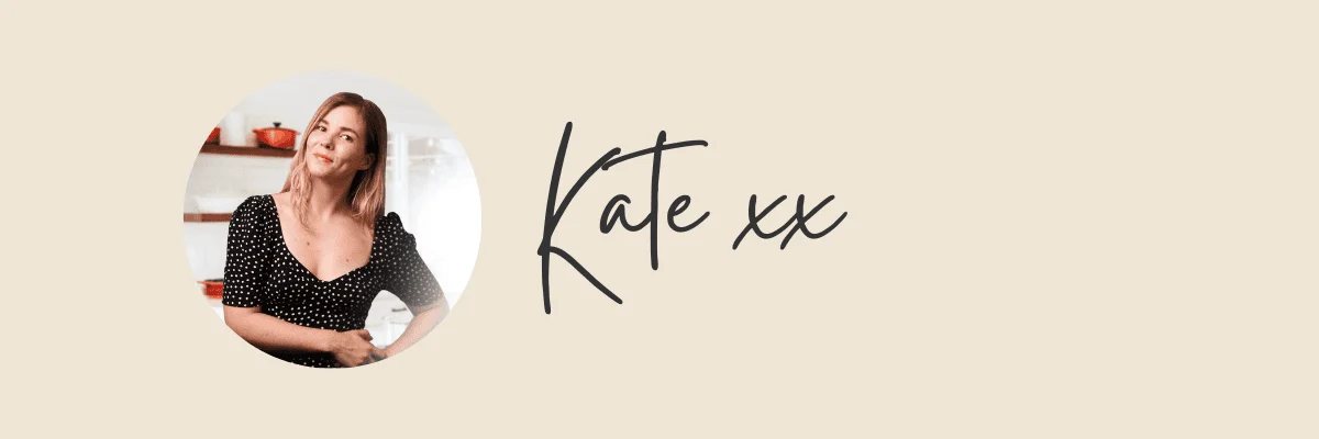 Kate sign off.