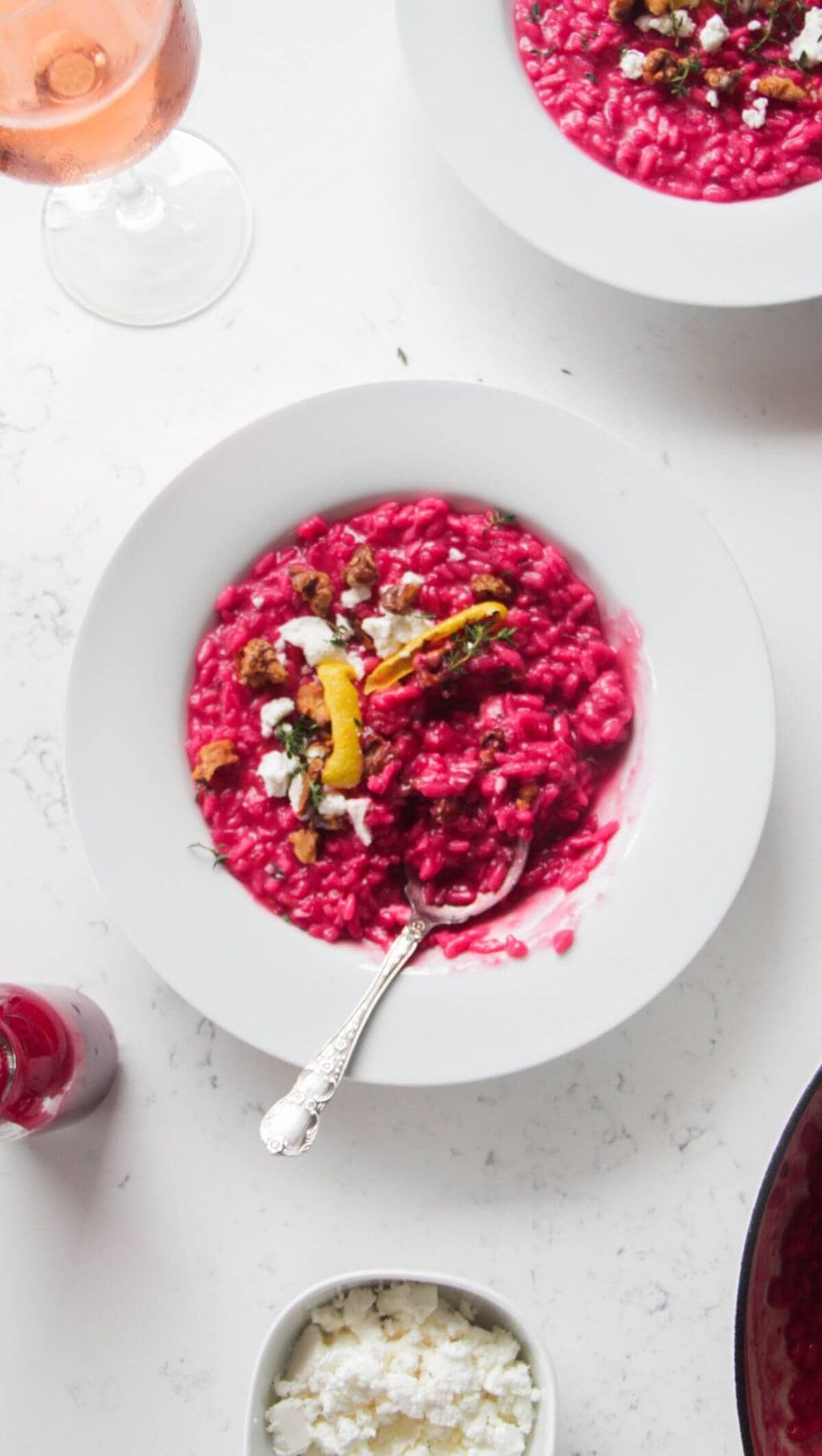 Easy Pink Beet Risotto