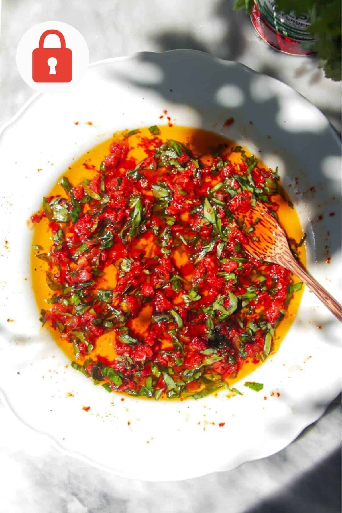 Pizza-Inspired Bread Dipping Oil