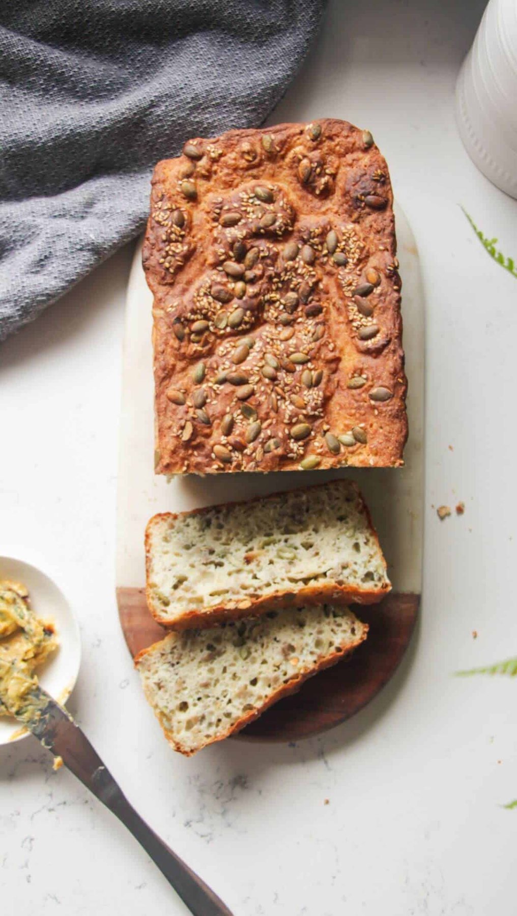 No Knead Vogel’s Style Seed Bread