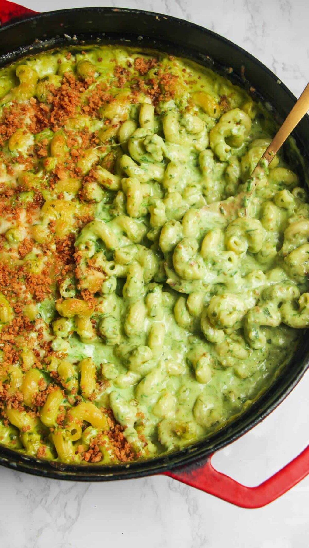Wild Garlic Macaroni Cheese