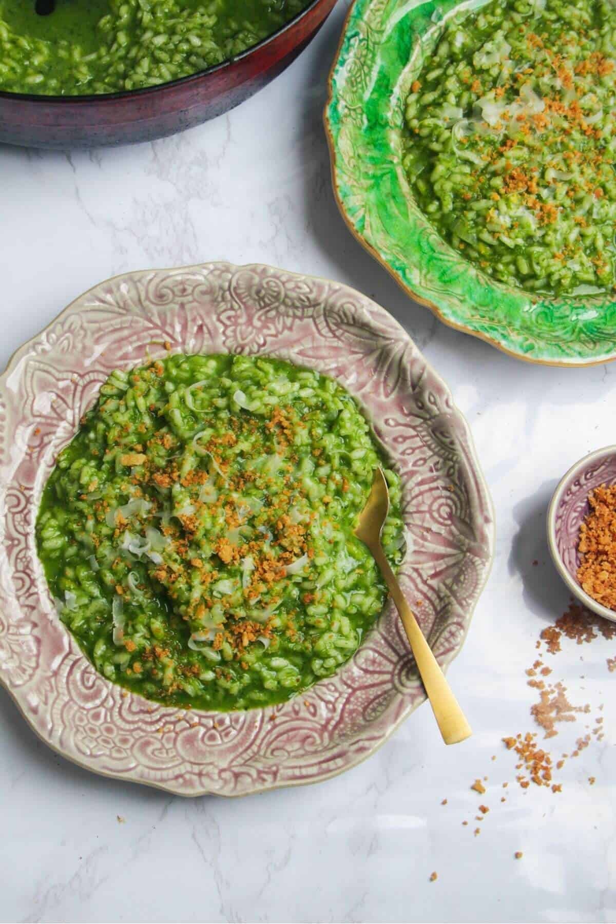 30 Minute Wild Garlic Risotto