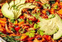 Fiesta Chicken Enchilada Skillet