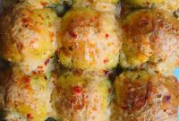 Wild Garlic & Cheddar Savory Hot Cross Buns