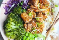 Hearty Teriyaki Chicken Rice Bowls