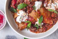 Stealthy Veggie One Pot Lasagna Soup