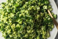 Emerald Goddess Chopped Salad Craze