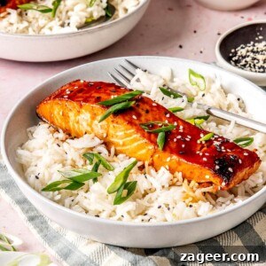 Quick Broiled Honey Sriracha Salmon