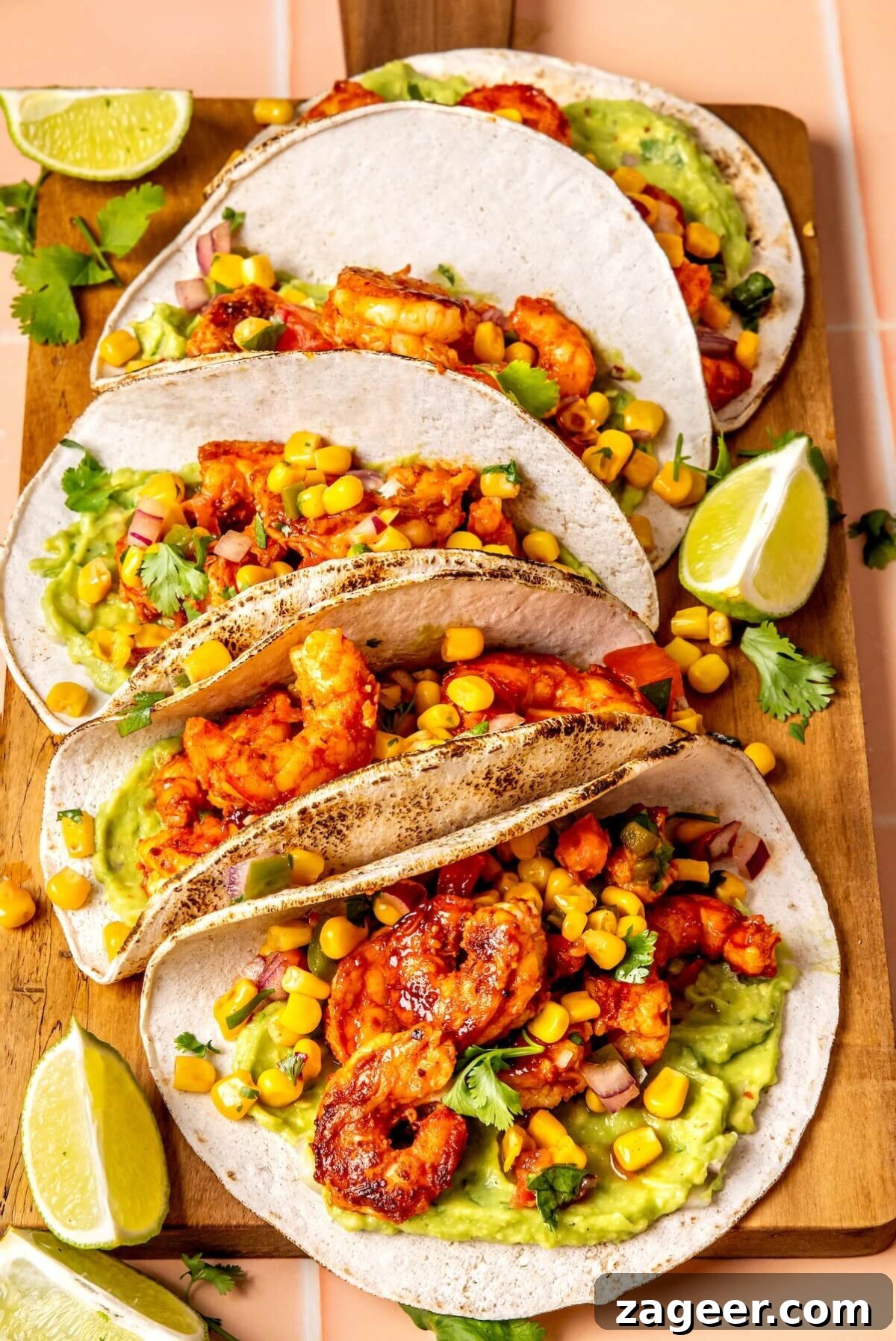 Flavorful Gluten-Free Shrimp Tacos with Fresh Corn Salsa