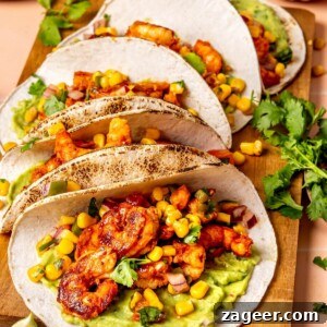 Gluten-Free Shrimp Tacos with Fresh Corn Salsa