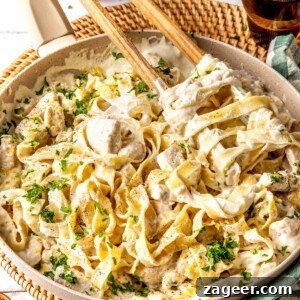 Dairy-Free Chicken Fettuccine Alfredo