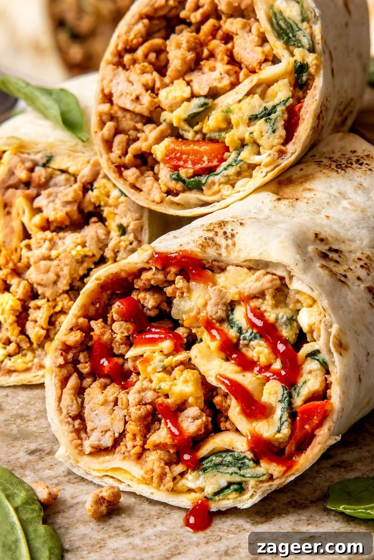 Your Go-To Gluten-Free Frozen Breakfast Burritos 2 Freezer Friendly Gluten-Free Breakfast Burritos Meal Prep - High Protein and Healthy