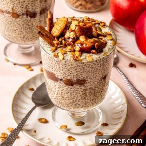 THIRTEEN EGG-FREE HIGH-PROTEIN BREAKFASTS 13 Apple Pie Protein Chia Pudding