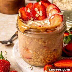 THIRTEEN EGG-FREE HIGH-PROTEIN BREAKFASTS 11 Protein-Rich Chocolate Strawberry Overnight Oats