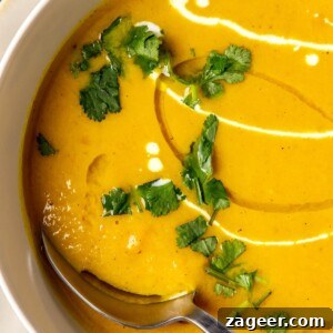Skin Loving Carrot Ginger Coconut Milk Soup