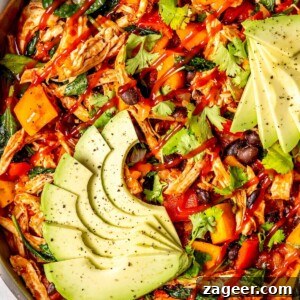 Fiesta Chicken Enchilada Skillet 15 One Pan Chicken Enchilada Skillet - Olivia Adriance