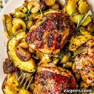Sheet Pan Harvest Chicken and Veggies - Olivia Adriance