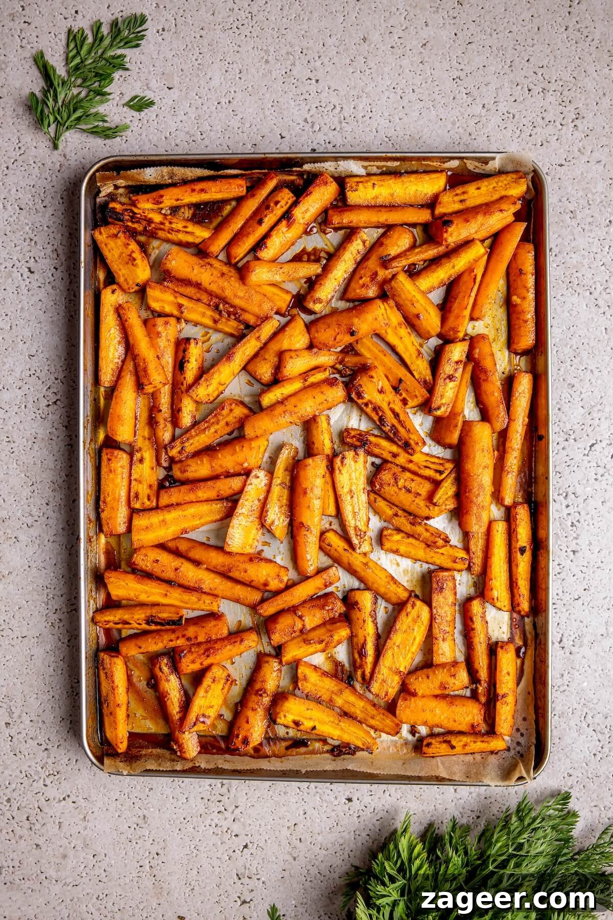 Golden Honey Carrots 8 Honey Glazed Carrots - Olivia Adriance