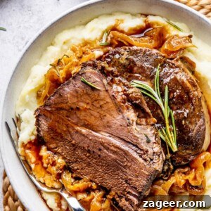 Christmas Dinner Chuck Roast with Au Jus