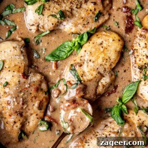 Dairy-Free Marry Me Chicken - Creamy Sun-Dried Tomato and Herb Sauce