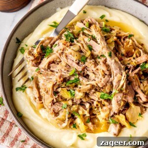 Braised Pork with Sauerkraut and Apples - Hearty Family Dinner