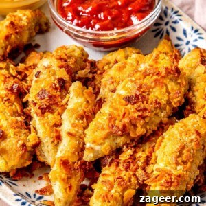 Potato Chip Crusted Chicken Tenders - Olivia Adriance