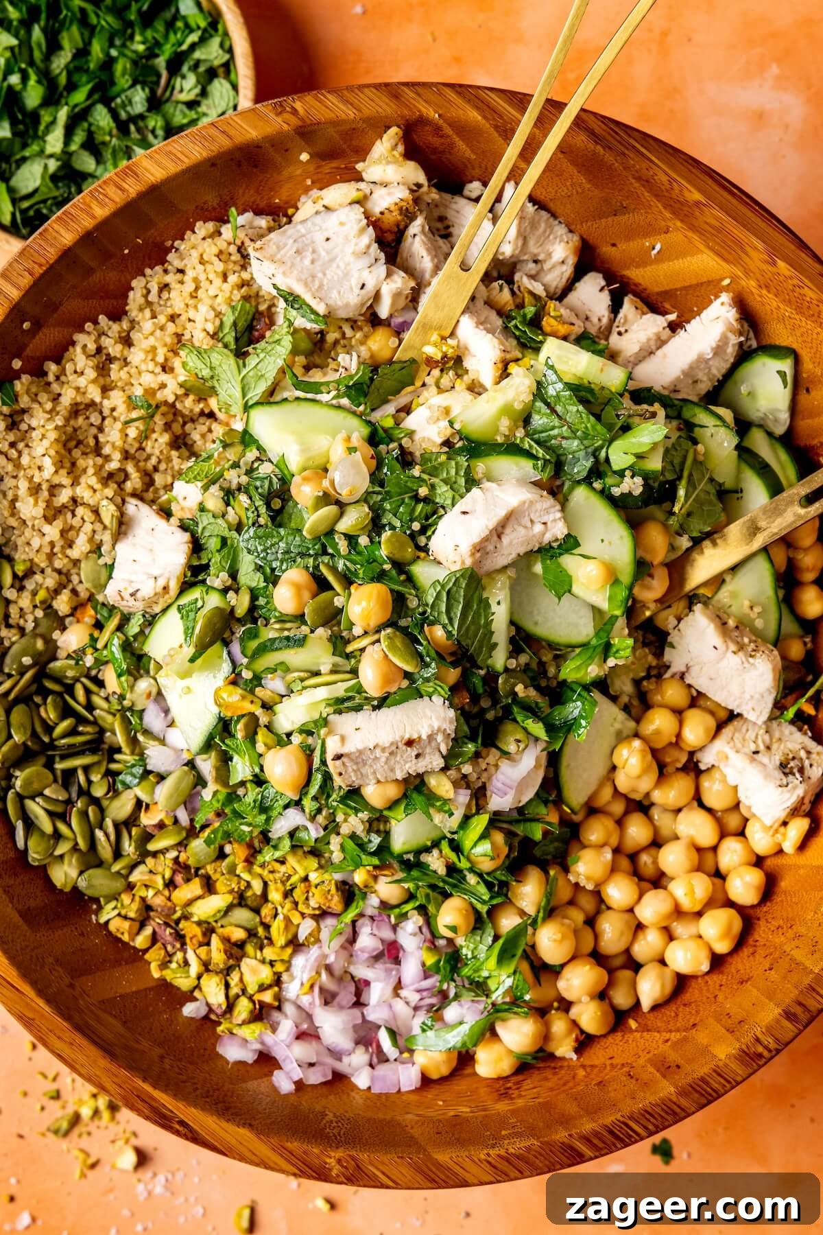 Fuel Your Week: 13 Easy High-Protein Meal Prep Lunches 6 Jennifer Aniston Salad
