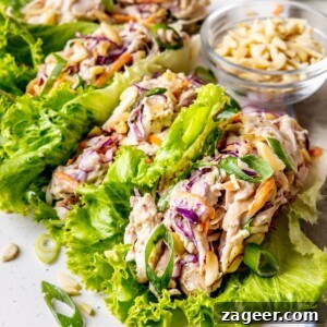 Rotisserie Chicken Caesar Lettuce Cups