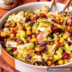 22 Crowd-Pleasing Gluten-Free Side Dishes 12 Herb and Maple Roasted Cauliflower with Chickpeas - Olivia Adriance