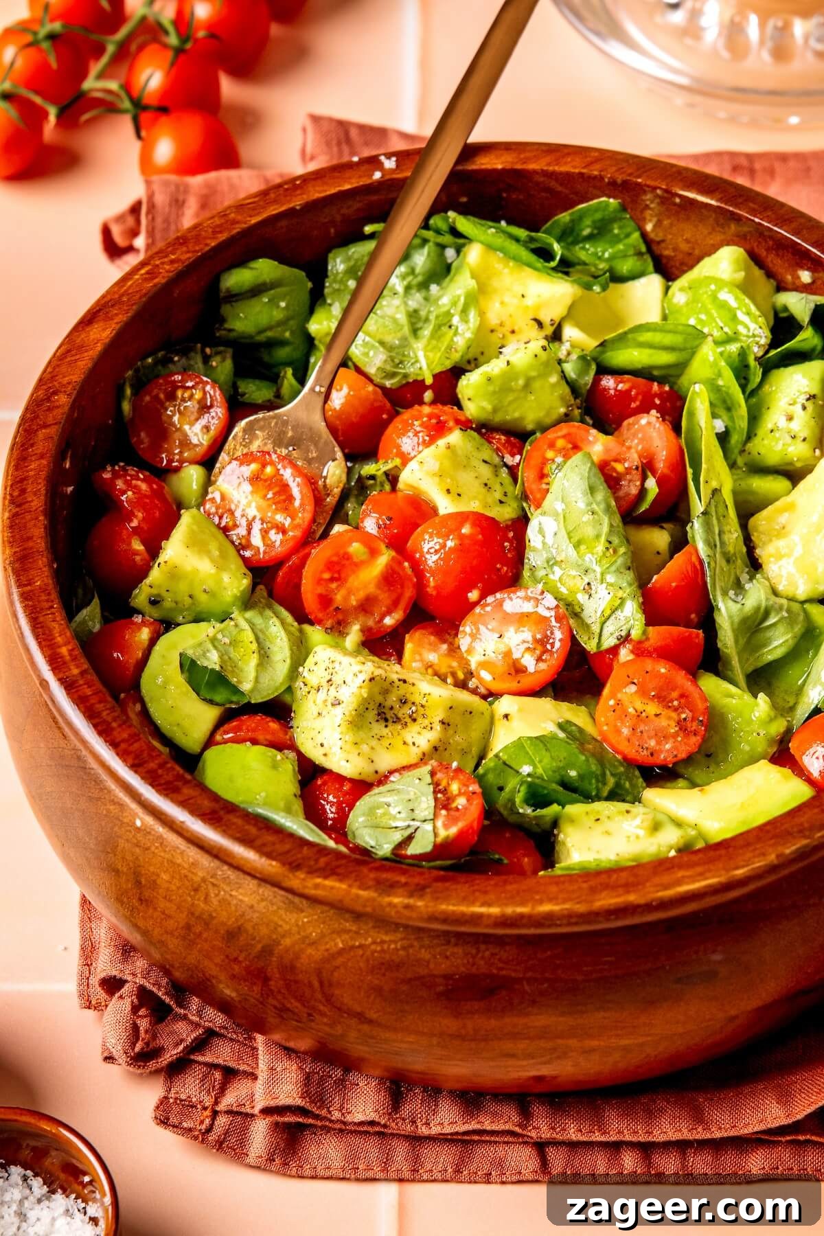 22 Crowd-Pleasing Gluten-Free Side Dishes 3 Avocado Tomato Herb Salad - Olivia Adriance