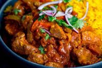 Vibrant Spicy Chicken Jalfrezi