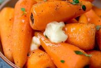 Golden Buttered Pepper Carrots