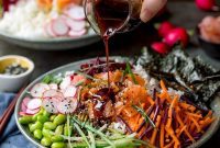 Gourmet Salmon Sushi Bowl
