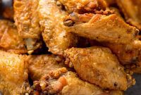 Oven-Crisped Chicken Wings