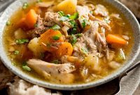 Hearty Slow Cooker Chicken and Veggie Bowl