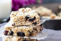 Berry Bakewell Bliss No Bake Bars