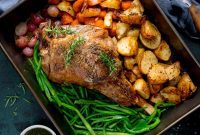 Effortless One Pan Lamb Roast