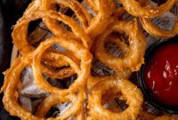 Perfectly Crispy Onion Rings