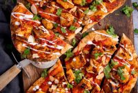 Spiced Chicken Pizza Fusion