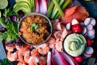 Seafood Extravaganza with a Trio of Dips