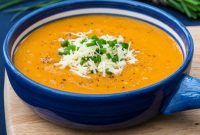 Velvet Butternut Cheddar Soup