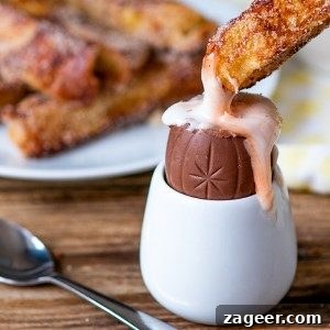 Cadbury Creme Egg and Cinnamon Toast Soldiers
