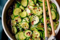 Zesty Asian Cucumber Salad