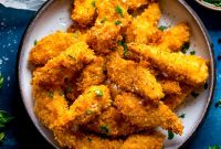 Crispy Oven-Baked Chicken Goujons Recipe for Weeknight Meals
