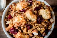 Coconut Macaroon Granola Recipe — Crunchy Toasted Coconut Clusters