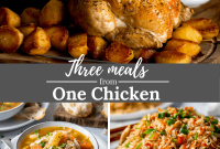 3 Delicious Meals from One Whole Chicken: Recipes & Meal Plan