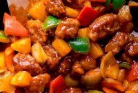 Authentic Sweet and Sour Pork Recipe with Sticky Pineapple Glaze