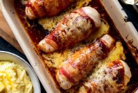 How to Make Hunters Chicken: Classic British Recipe with Bacon & BBQ Sauce