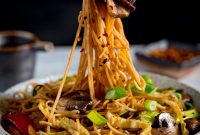 Savory Mushroom Chow Mein Recipe for Quick Weeknight Meals